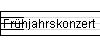 Fr�hjahrskonzert